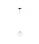 Product categories - Abigali GLOBO G4 pendant lamp ⌀100mm glass, gold elements - product 4