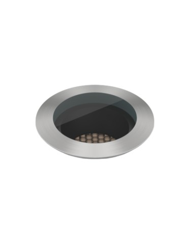 Abigali Vanguard 3.5W IP67 WW silver outdoor recessed LED luminaire Ø50mm