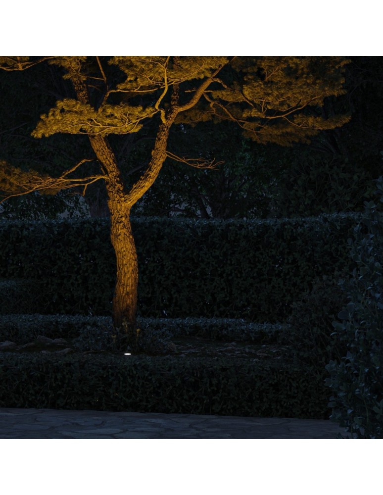 Abigali Oprawa wpuszczana zewnętrzna LED Vanguard 3.5W IP67 WW srebrna Ø50mm Abigali Oprawa wpuszczana zewnętrzna LED Vanguard 3.5W IP67 WW srebrna Ø50mm