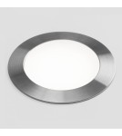 Abigali Oprawa wpuszczana zewnętrzna LED Vanguard 1.5W IP67 WW srebrna Ø25mm