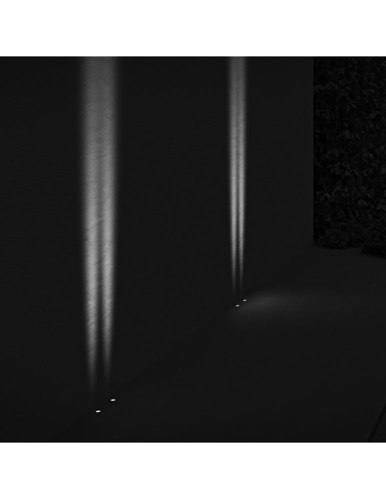 Abigali Oprawa wpuszczana zewnętrzna LED Vanguard 1.5W IP67 WW srebrna Ø25mm