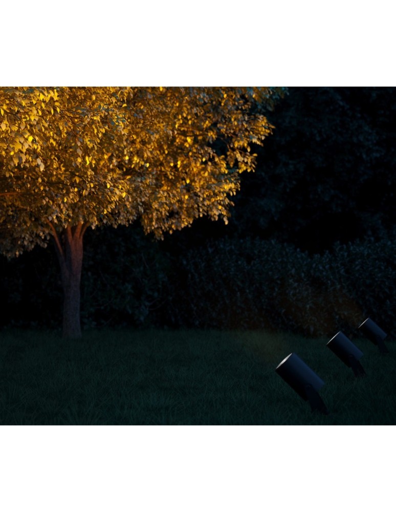 Abigali Reflektor zewnętrzny LED Raven 9W IP66 WW czarny