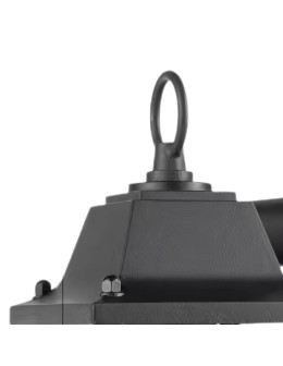 Abigali Kinkiet zewnętrzny latarnia LZK 1xE27 czarny - produkt 2