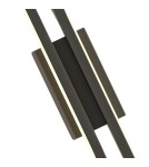 Abigali Kinkiet LED Vargo 12W nowoczesny 42cm czarny