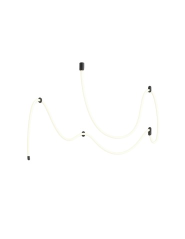 Abigali Lampa wisząca LED Skyline 60W flex nowoczesna 3m