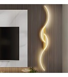 Wall lamps - Abigali LED wall lamp Persi 16W 60 cm gold - product 3