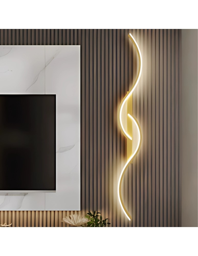 Wall lamps - Abigali LED wall lamp Persi 16W 60 cm gold - product kolory-swiatla.pl 3