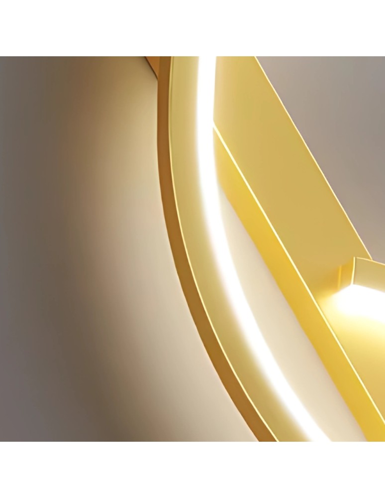 Wall lamps - Abigali LED wall lamp Persi 16W 60 cm gold - product kolory-swiatla.pl 6