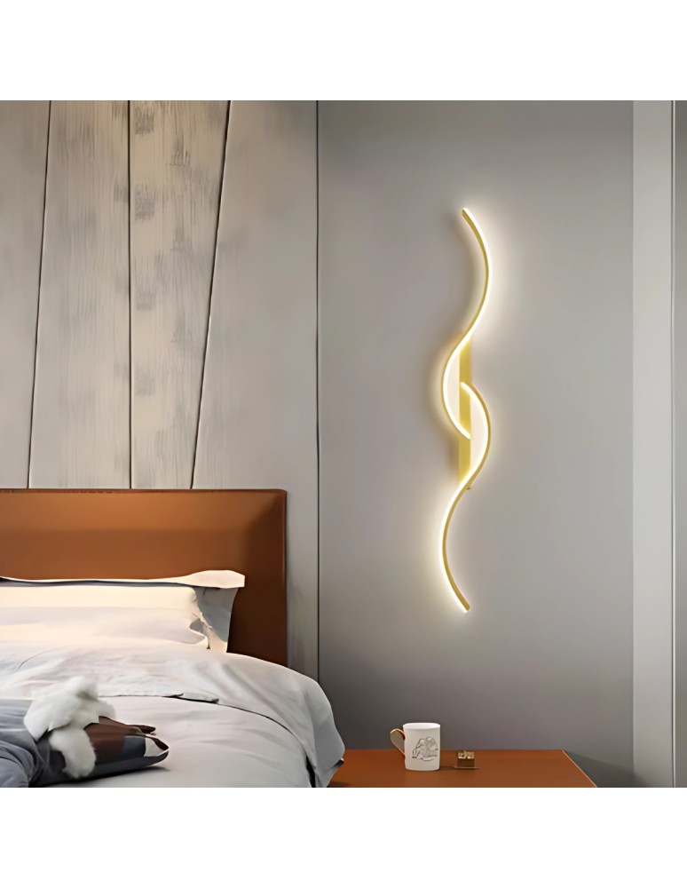 Wall lamps - Abigali LED wall lamp Persi 16W 60 cm gold - product kolory-swiatla.pl 7