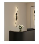 Wall lamps - Abigali LED wall lamp Persi 16W 60 cm black - product 3