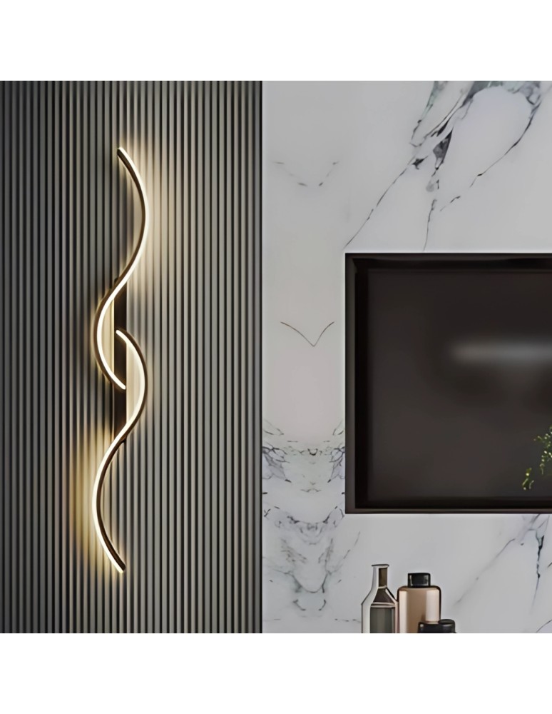 Abigali Kinkiet LED Persi 16W 60 cm czarny