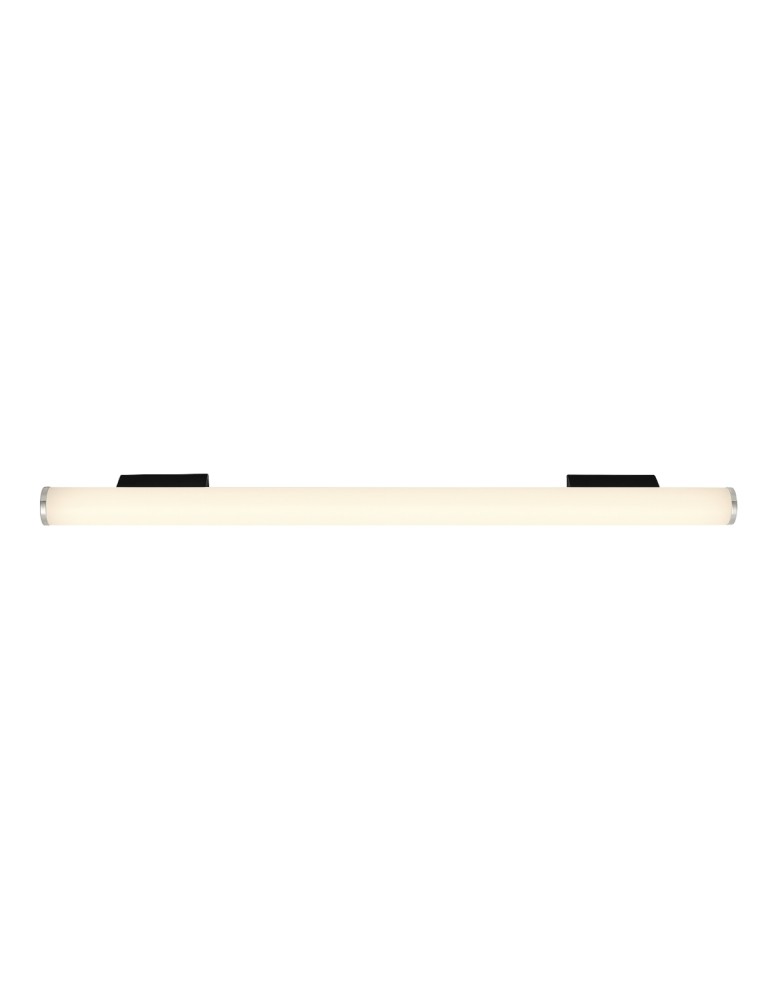 Wall lamps over the mirror - Abigali Wall lamp over mirror Da Vinci 30W 100cm black - product kolory-swiatla.pl 1
