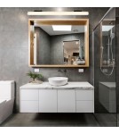 Wall lamps over the mirror - Abigali Wall lamp over mirror Da Vinci 30W 100cm black - product 2