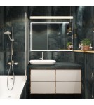 Wall lamps over the mirror - Abigali Wall lamp over mirror Da Vinci 30W 100cm black - product 3