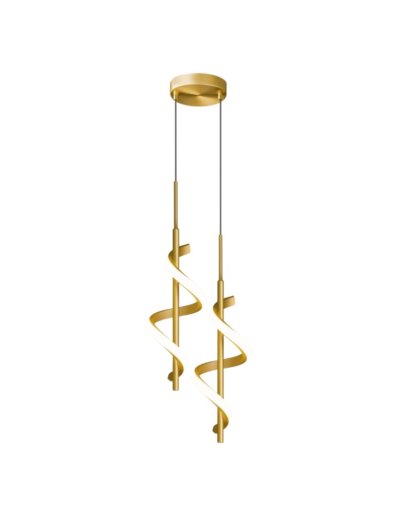 Product categories - Abigali Spirali 20W spiral gold pendant lamp - product kolory-swiatla.pl 1
