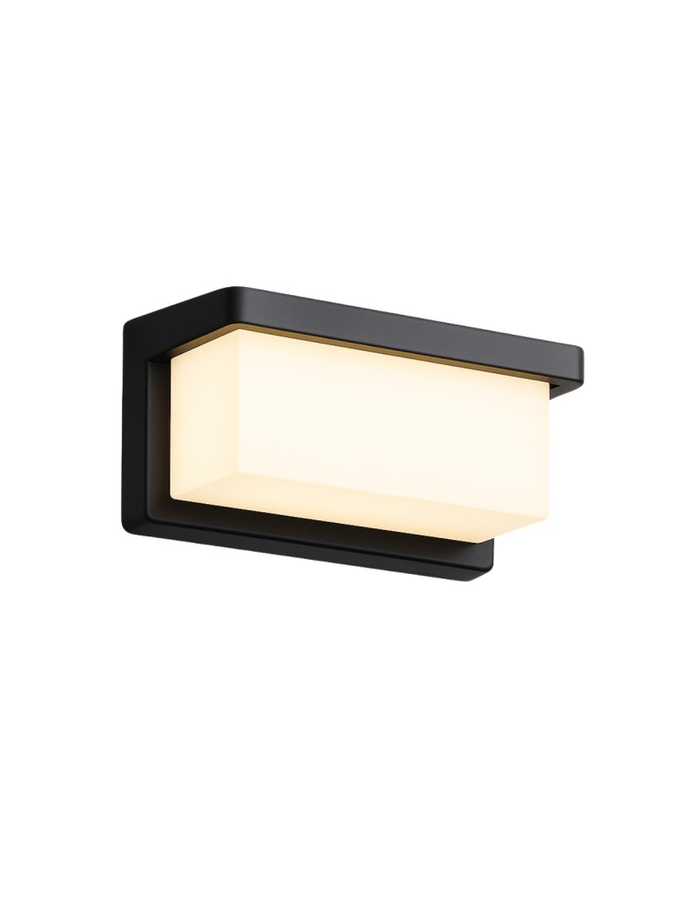 Outdoor wall lamps - Abigali Frizer1 outdoor wall lamp IP65 E27 modern black - product kolory-swiatla.pl 1
