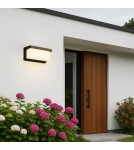 Outdoor wall lamps - Abigali Frizer1 outdoor wall lamp IP65 E27 modern black - product 2