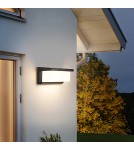 Outdoor wall lamps - Abigali Frizer1 outdoor wall lamp IP65 E27 modern black - product 4