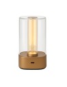 Abigali Tuso 3W USB-C rechargeable table lamp modern gold