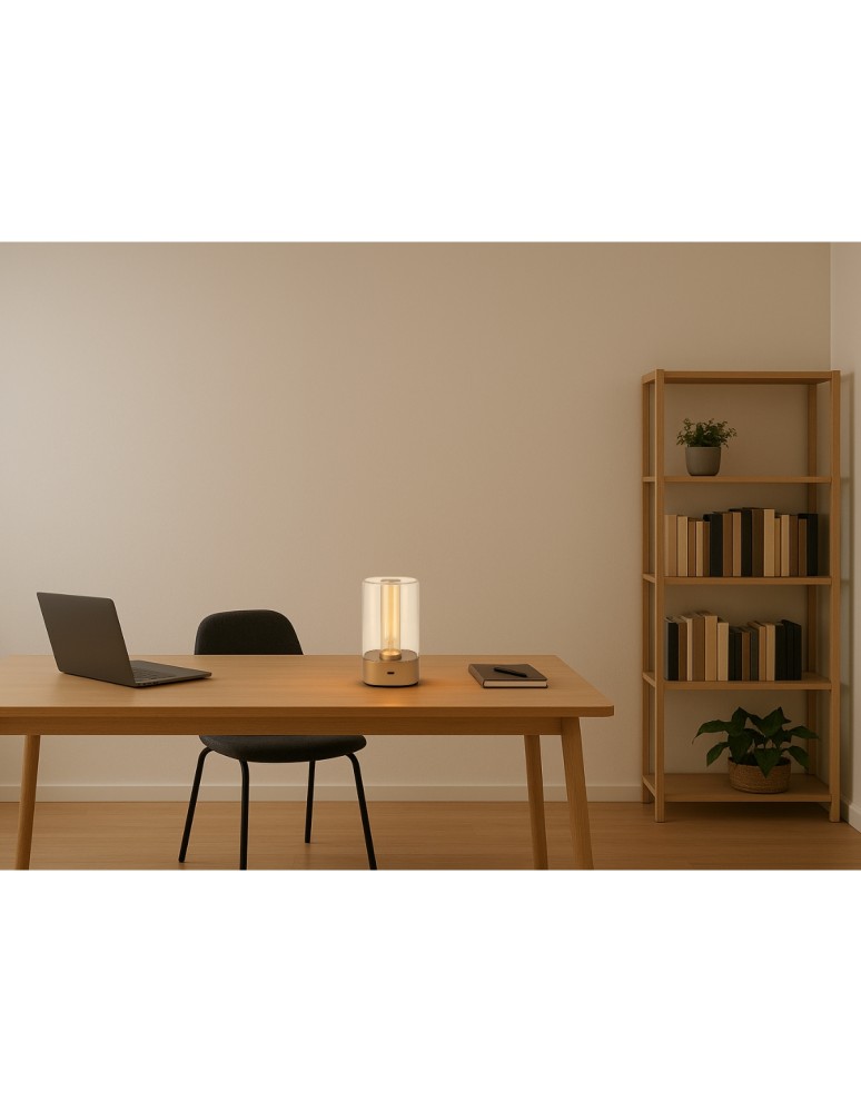 Product categories - Abigali Tuso 3W USB-C rechargeable table lamp modern gold - product kolory-swiatla.pl 2