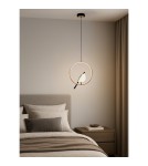 Product categories - Abigali Bird 18W round pendant lamp with bird modern gold - product 2