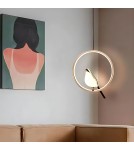 Product categories - Abigali Bird 18W round pendant lamp with bird modern gold - product 3