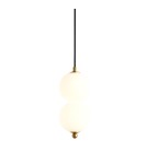 Product categories - Abigali Pontti2 6W gold/milk spheres pendant lamp - product 1