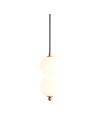 Abigali Pontti2 6W gold/milk spheres pendant lamp