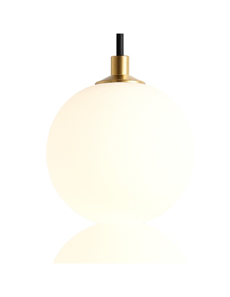 Abigali Lampa wisząca Pontti2 6W złoty/mleczne kule