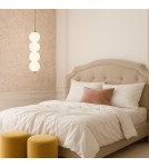 Abigali Lampa wisząca Pontti4 12W złoty/mleczne kule