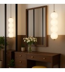 Abigali Lampa wisząca Pontti4 12W złoty/mleczne kule