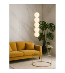 Abigali Lampa wisząca Pontti5 15W złoty/mleczne kule