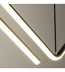 Product categories - Abigali MontBlanc 26W linear pendant lamp 90cm modern black - product 3
