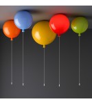 Children's pendant lamps - Abigali Baloon E27 pendant lamp for children's room 20cm yellow - product 4