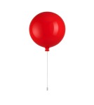 Children's pendant lamps - Abigali Baloon E27 pendant lamp for children's room 20cm red - product 1