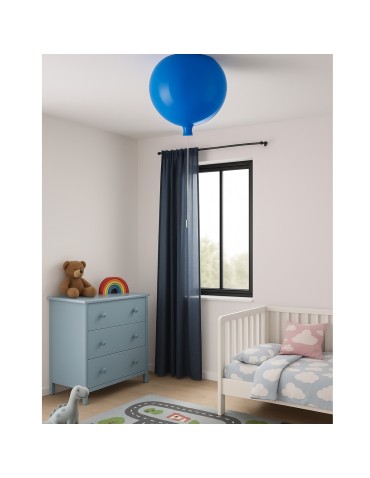 Abigali Lampa wisząca Baloon E27 do pokoju dziecięcego 20cm niebieski - produkt 2