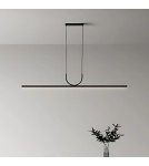 Abigali Lampa wisząca Persivald 24W liniowa 120cm czarny