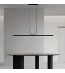 Abigali Lampa wisząca Persivald 24W liniowa 120cm czarny