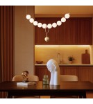 Abigali Lampa wisząca Pontti Big1 30W złoty/mleczne kule