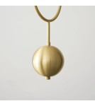 Abigali Lampa wisząca Pontti Big1 30W złoty/mleczne kule