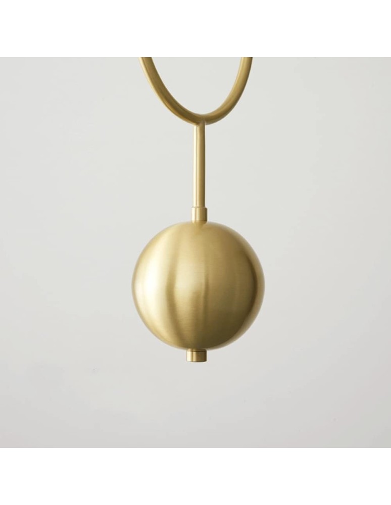 Abigali Lampa wisząca Pontti Big1 30W złoty/mleczne kule