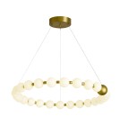Product categories - Abigali Pendant Lamp Pontti Big2 56W gold/milk spheres pendant lamp - product 1