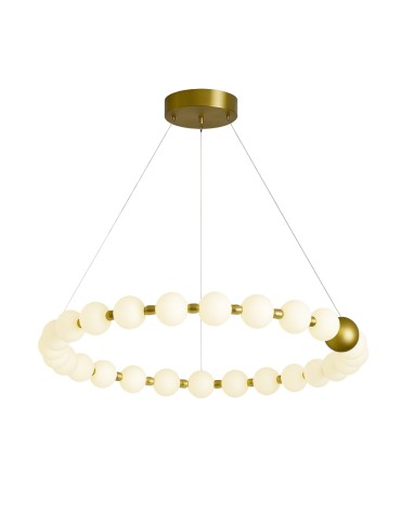 Abigali Lampa wisząca Lampa wisząca Pontti Big2 56W złoty/mleczne kule