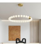 Product categories - Abigali Pendant Lamp Pontti Big2 56W gold/milk spheres pendant lamp - product 2