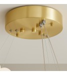 Product categories - Abigali Pendant Lamp Pontti Big2 56W gold/milk spheres pendant lamp - product 6