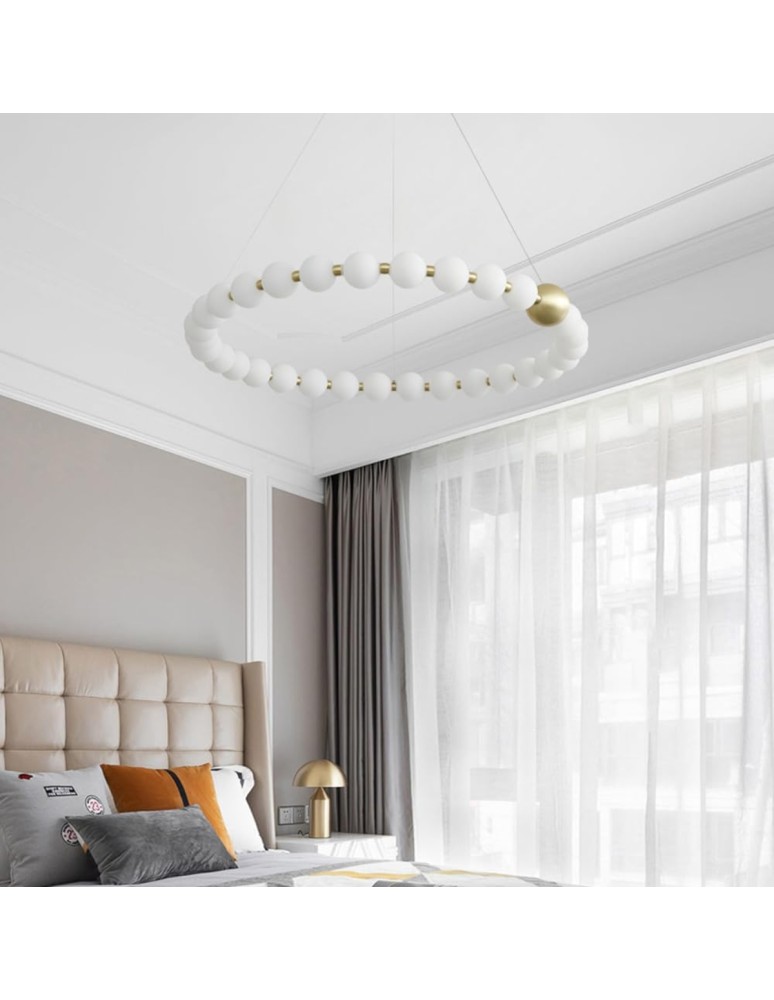 Product categories - Abigali Pendant Lamp Pontti Big2 56W gold/milk spheres pendant lamp - product kolory-swiatla.pl 8
