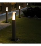 Abigali Słupek ogrodowy Gondor 10W 3000K czarny Abigali Słupek ogrodowy Gondor 10W 3000K czarny