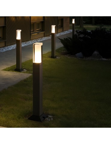 Abigali Gondor 10W 3000K garden post black - product 2