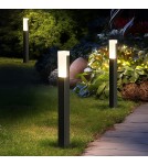 Abigali Słupek ogrodowy Gondor 10W 3000K czarny Abigali Słupek ogrodowy Gondor 10W 3000K czarny