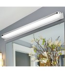 Wall lamps over the mirror - Abigali Wall lamp over mirror Mirror 12W 4000K 42cm silver - product 4